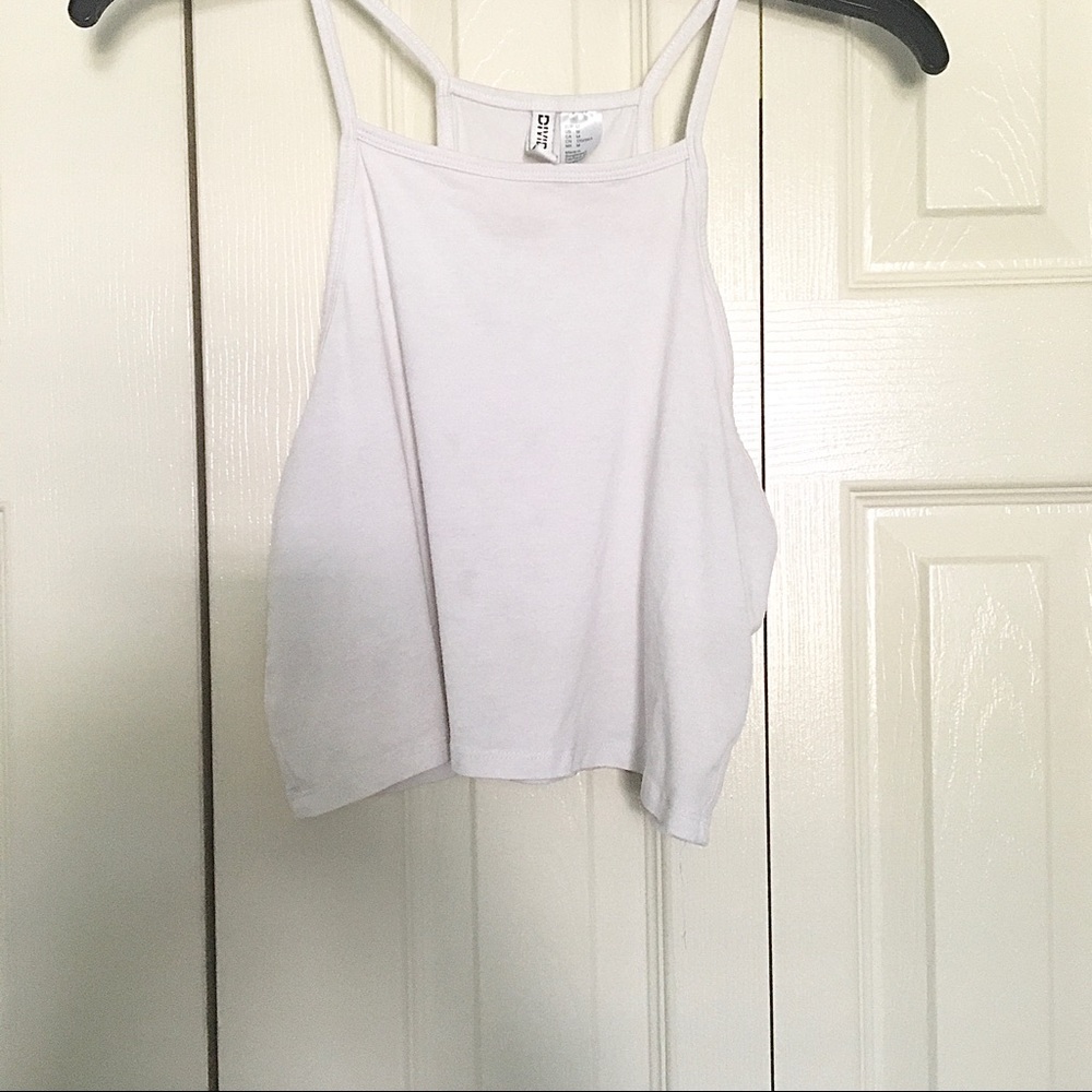 Workout crop top athletic top H & M